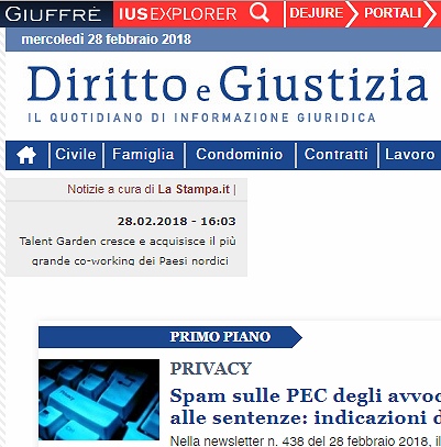 Diritto e Giustizia-Quotidiano